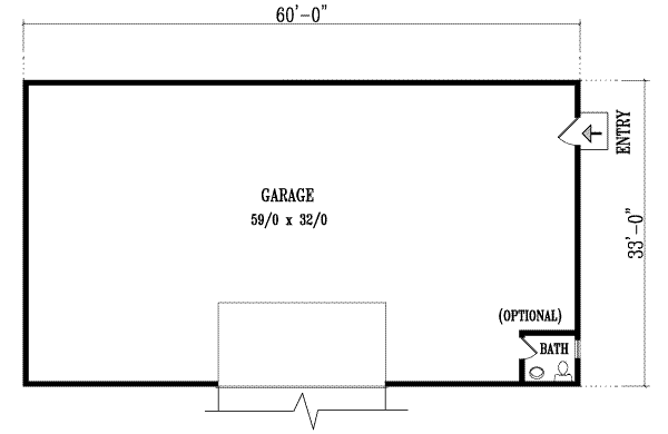 Adobe / Southwestern Floor Plan - Main Floor Plan #1-1150