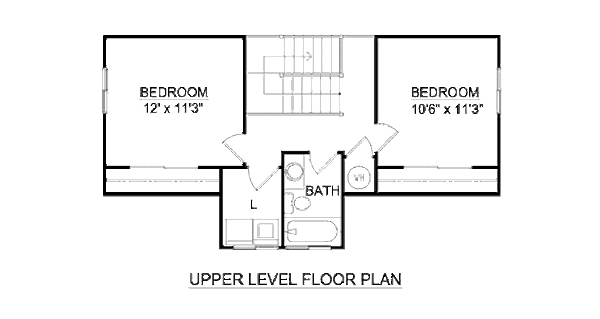 Farmhouse Floor Plan - Upper Floor Plan #116-273