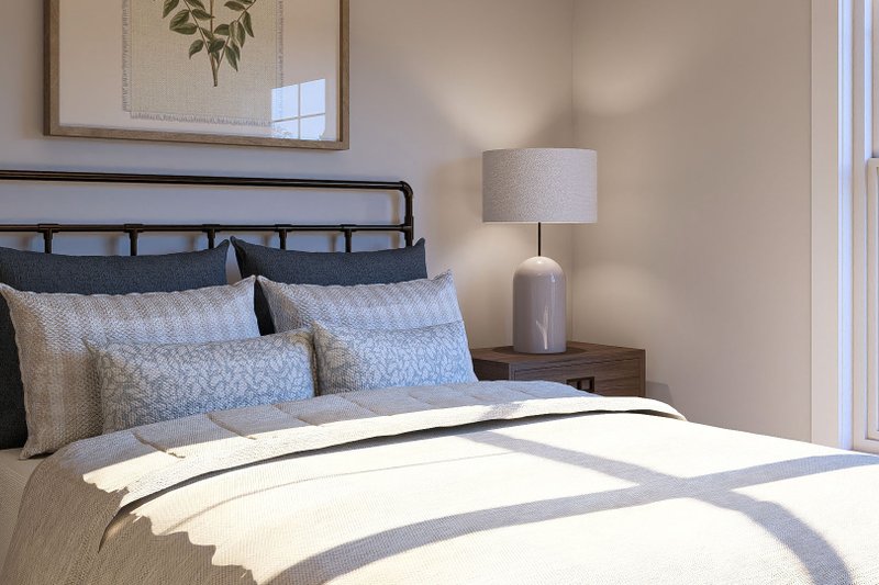 Home Plan - Interior - Bedroom for Traditional House Plan #455-82 - 3 bed, 2 bath