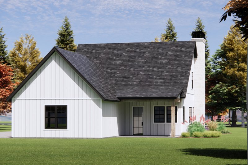 Home Plan - Exterior - Rear Elevation for Farmhouse House Plan #1096-183 - 3 bed, 2.5 bath