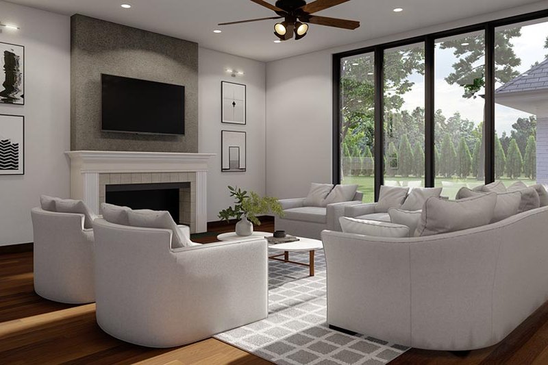 House Blueprint - Interior - Other for European House Plan #923-279 - 4 bed, 4.5 bath