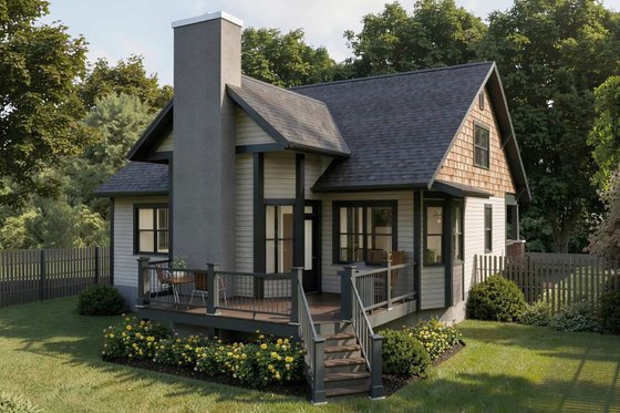 Exterior - Other Elevation for Craftsman House Plan #79-234 - 3 bed, 2.5 bath