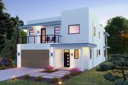 Modern Style House Plan - 4 Beds 3.5 Baths 2901 Sq/Ft Plan #932-1113 