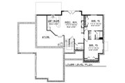 European Style House Plan - 3 Beds 2.5 Baths 2764 Sq/Ft Plan #70-881 