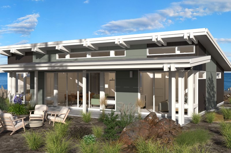 Home Plan - Modern Photo Plan #895-159