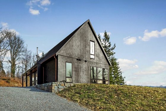 Exterior - Front Elevation 3 for Cabin House Plan #1114-38 - 3 bed, 3 bath