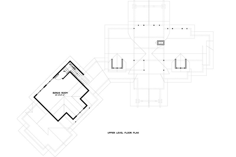 Dream House Plan - Floor Plan - Upper Floor for Ranch House Plan #895-29 - 3 bed, 3.5 bath