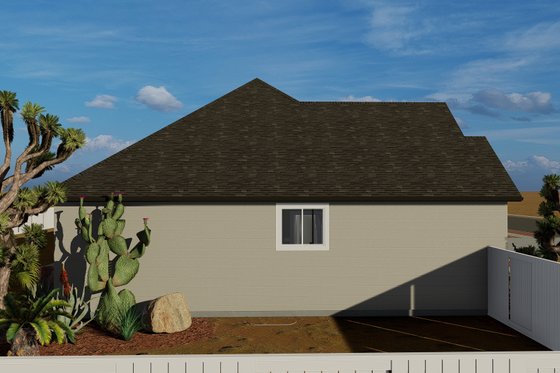 Exterior - Other Elevation 1 for Traditional House Plan #1060-67 - 3 bed, 2 bath
