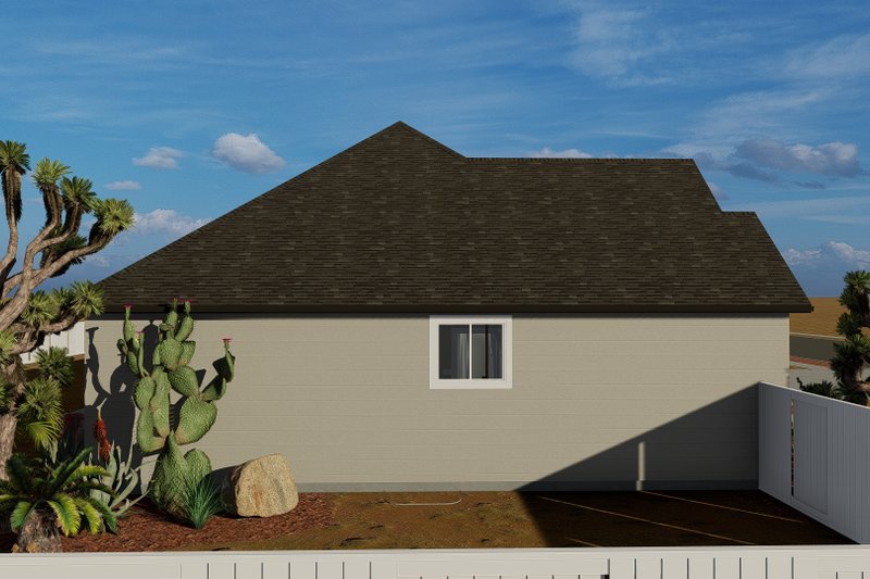 House Design - Exterior - Other Elevation 1 for Traditional House Plan #1060-67 - 3 bed, 2 bath