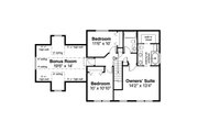 Colonial Style House Plan - 3 Beds 2.5 Baths 1604 Sq/Ft Plan #124-360 