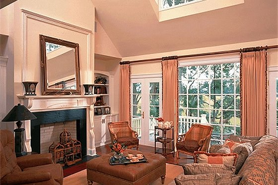 Great Room - 3100 square foot Southern home