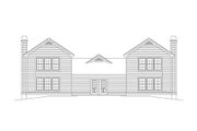 Traditional Style House Plan - 2 Beds 1.5 Baths 2408 Sq/Ft Plan #57-571 