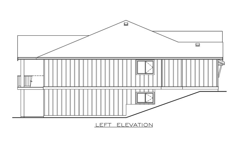 Home Plan - Exterior - Other Elevation for Farmhouse House Plan #1100-85 - 3 bed, 2 bath