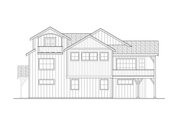 Contemporary Style House Plan - 3 Beds 4 Baths 4717 Sq/Ft Plan #124-1455 Exterior 