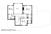 Modern Style House Plan - 4 Beds 3.5 Baths 3050 Sq/Ft Plan #70-479 