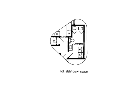 Floor Plan - Other Floor for Country House Plan #312-451 - 3 bed, 2.5 bath