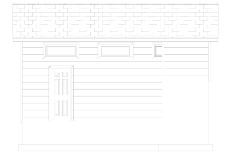 Dream House Plan - Exterior - Other Elevation 1 for Traditional House Plan #1060-352, 0 bath