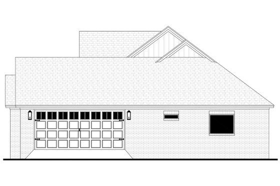 Exterior - Other Elevation 1 for Farmhouse House Plan #430-365 - 4 bed, 2.5 bath