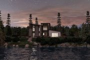 Modern Style House Plan - 3 Beds 2.5 Baths 3097 Sq/Ft Plan #455-356 