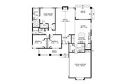 Craftsman Style House Plan - 3 Beds 2 Baths 1762 Sq/Ft Plan #132-198 