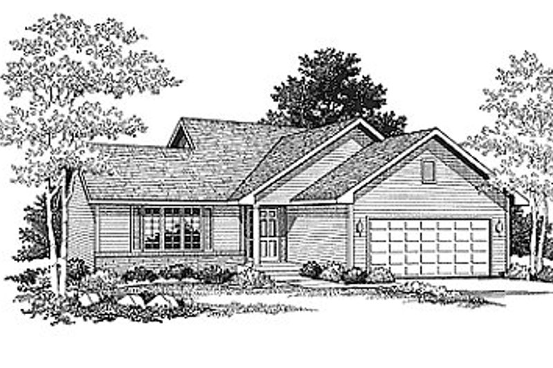 House Plan Design - Traditional Exterior - Front Elevation Plan #70-121