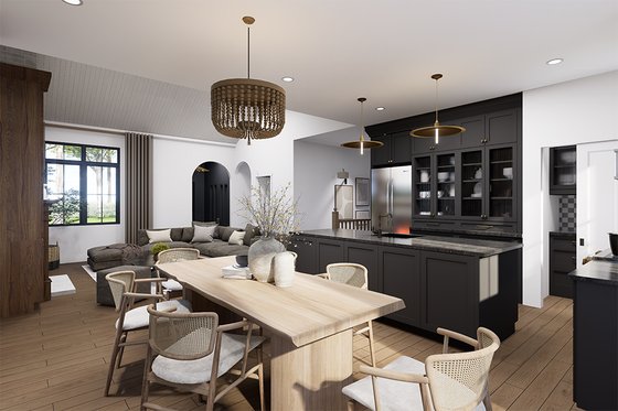 Interior - Dining Room 1 for Modern House Plan #23-2394 - 3 bed, 2 bath