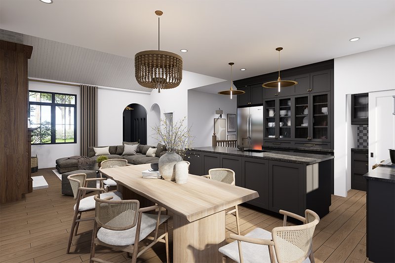 Dream House Plan - Interior - Dining Room 1 for Modern House Plan #23-2394 - 3 bed, 2 bath