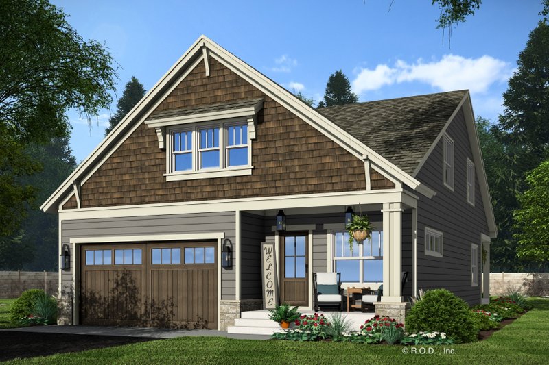 House Design - Bungalow Exterior - Front Elevation Plan #51-1337
