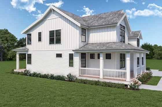Exterior - Other Elevation 1 for Farmhouse House Plan #1070-126 - 3 bed, 2.5 bath