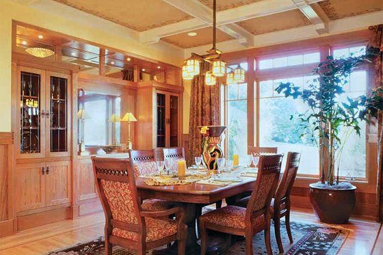 Interior - Dining Room for Craftsman House Plan #48-150 - 5 bed, 4.5 bath