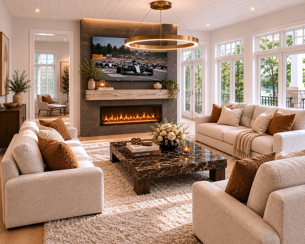 Interior - Family Room for Craftsman House Plan #928-175 - 4 bed, 3.5 bath