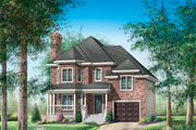 Country Style House Plan - 3 Beds 1 Baths 1860 Sq/Ft Plan #25-4705 