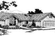 Traditional Style House Plan - 3 Beds 2 Baths 1694 Sq/Ft Plan #303-436 
