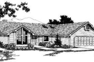 Traditional Exterior - Front Elevation Plan #303-436
