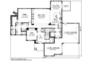 Craftsman Style House Plan - 4 Beds 3.5 Baths 3851 Sq/Ft Plan #70-1291 