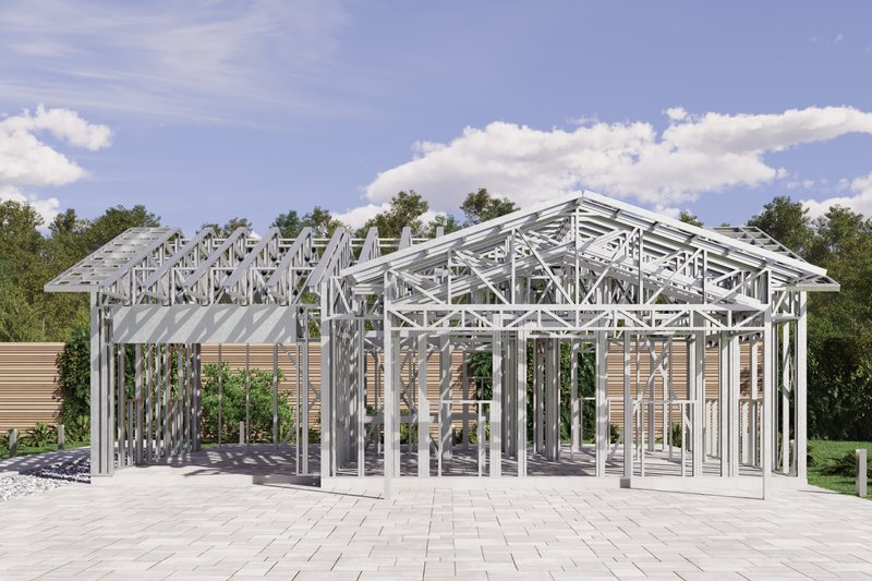 Dream House Plan - Exterior - Front Elevation 7 for Craftsman House Plan #1106-168 - 1 bed, 1 bath
