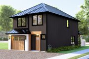 Modern Style House Plan - 2 Beds 2.5 Baths 1565 Sq/Ft Plan #1064-321 