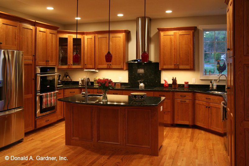 Home Plan - Interior - Kitchen for Craftsman House Plan #929-909 - 3 bed, 3.5 bath