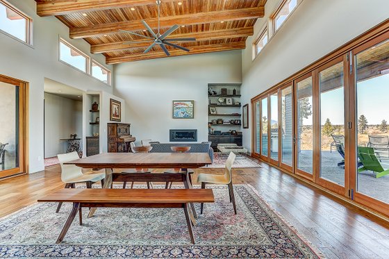 Interior - Dining Room 2 for Modern House Plan #892-12 - 3 bed, 3.5 bath