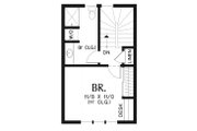 Craftsman Style House Plan - 1 Beds 1 Baths 628 Sq/Ft Plan #48-935 