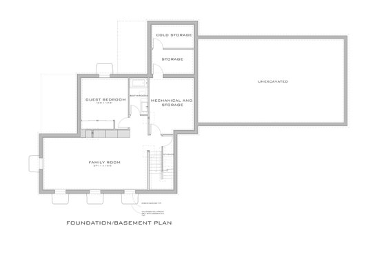 Floor Plan - Other Floor for Modern House Plan #909-1 - 3 bed, 2.5 bath