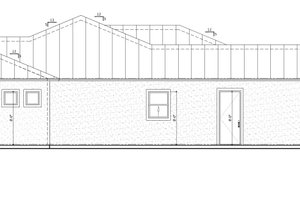 Exterior - Other Elevation for Contemporary House Plan #1110-16 - 4 bed, 4.5 bath
