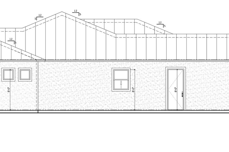 Home Plan - Exterior - Other Elevation for Contemporary House Plan #1110-16 - 4 bed, 4.5 bath
