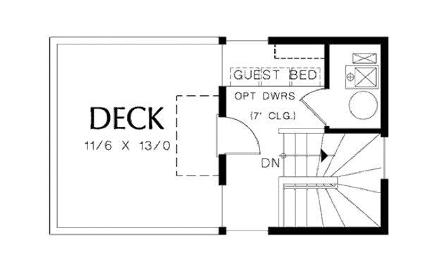Dream House Plan - Modern Floor Plan - Other Floor Plan #48-485