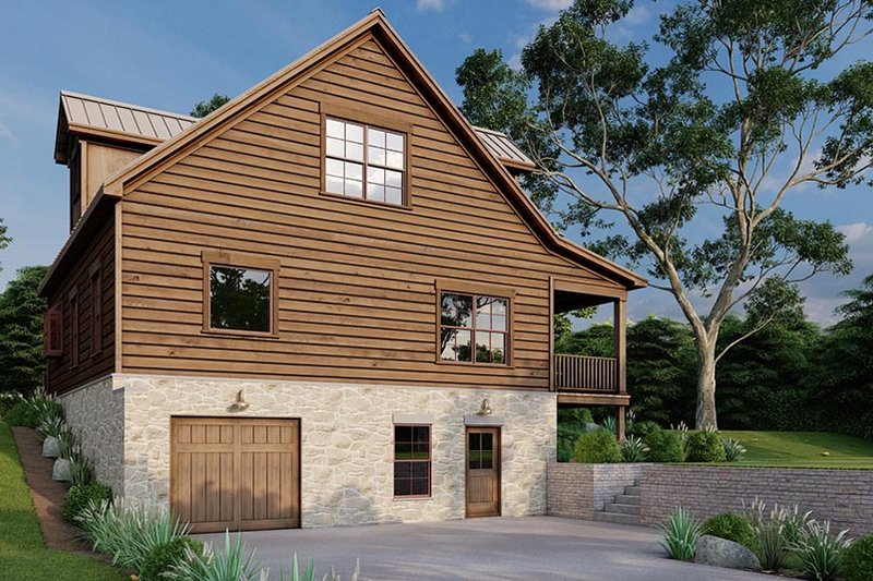 Home Plan - Exterior - Other Elevation 3 for Country House Plan #923-303 - 3 bed, 2.5 bath