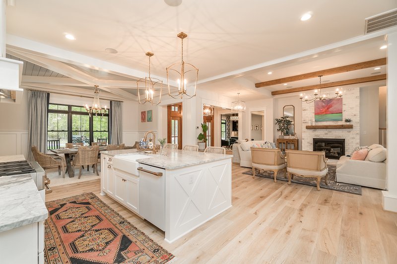 Architectural House Design - Interior - Kitchen for Farmhouse House Plan #51-1160 - 4 bed, 4 bath