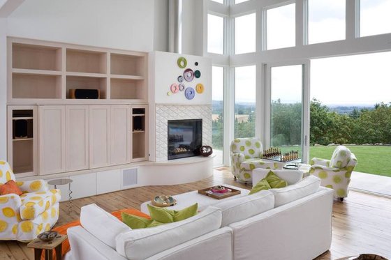 Interior - Family Room for Modern House Plan #48-468 - 4 bed, 5.5 bath