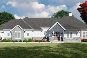 Exterior - Other Elevation for Country House Plan #932-1229 - 3 bed, 2.5 bath