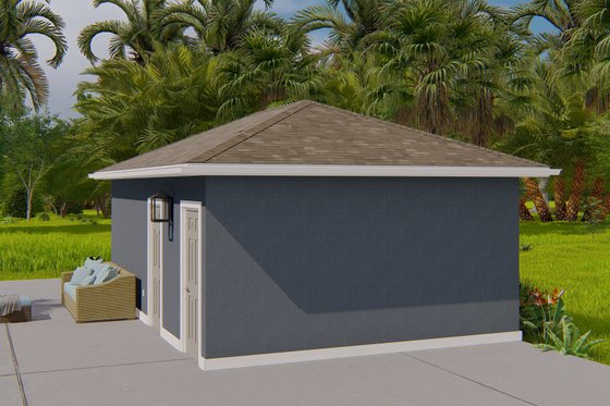 Exterior - Other Elevation 1 for Traditional House Plan #1060-146, 0 bath