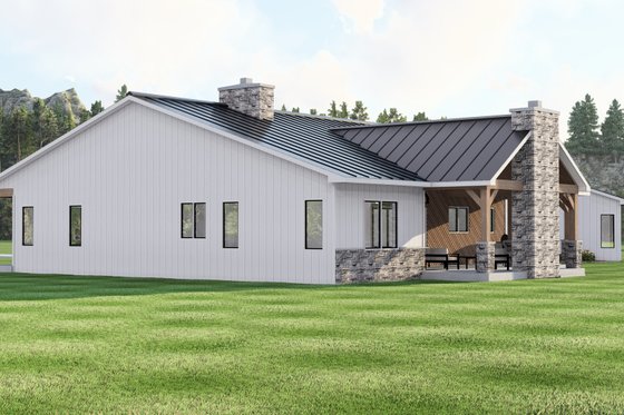 Exterior - Other Elevation for Craftsman House Plan #1064-403 - 4 bed, 3.5 bath